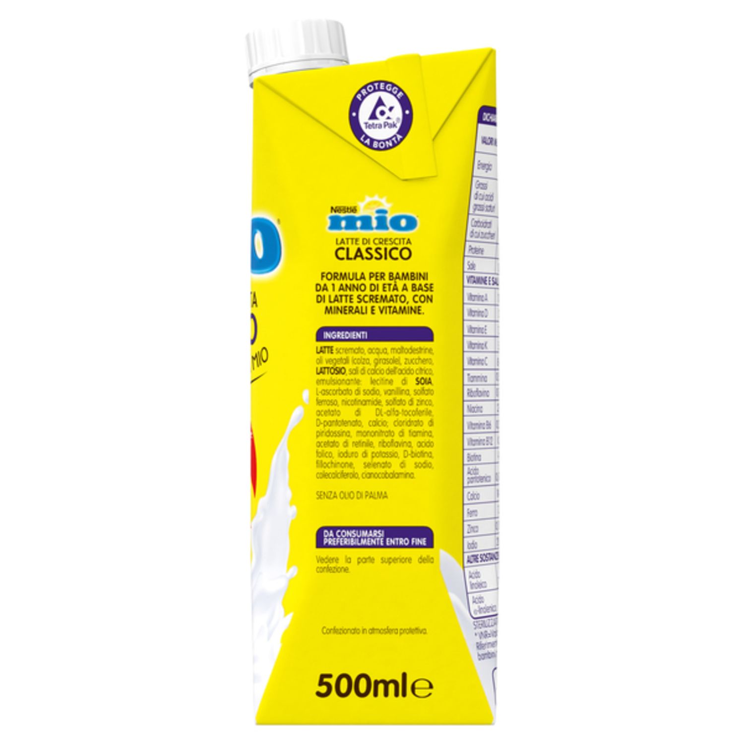 Nestlé latte di crescita mio classico 500 ml - Nestlé