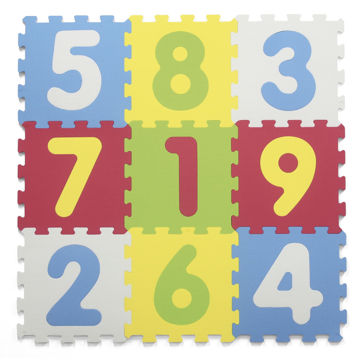 Tappeto puzzle numeri 9pz - Baby Smile