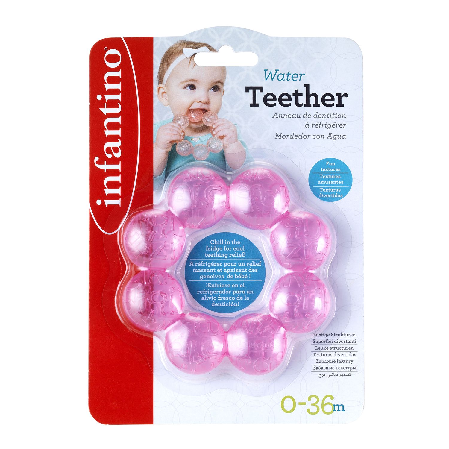 Dentaruolo rosa - infantino - Infantino