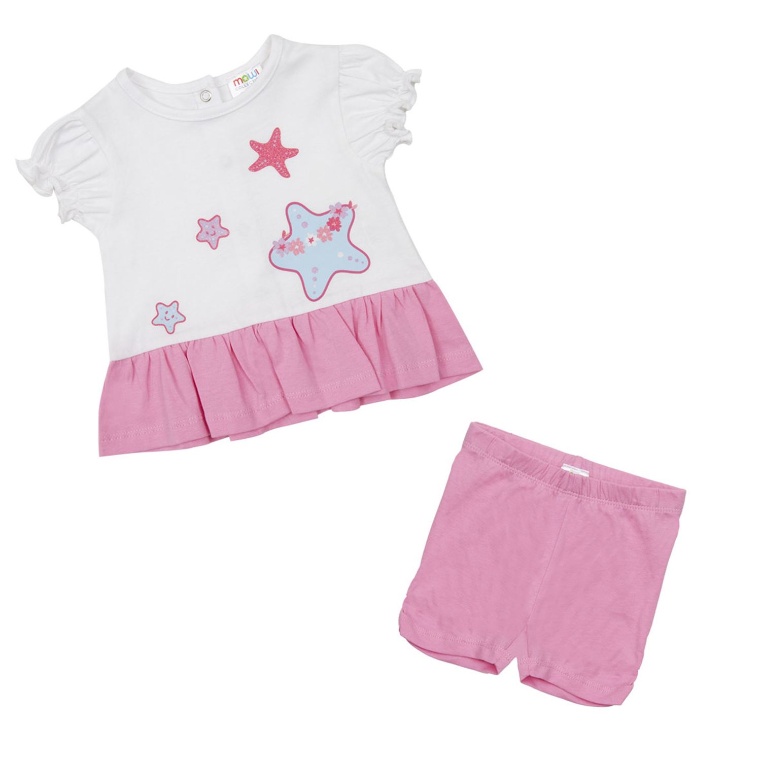 Set 2pz jersey t-shirt &amp; pant oeko-tex - Mawi