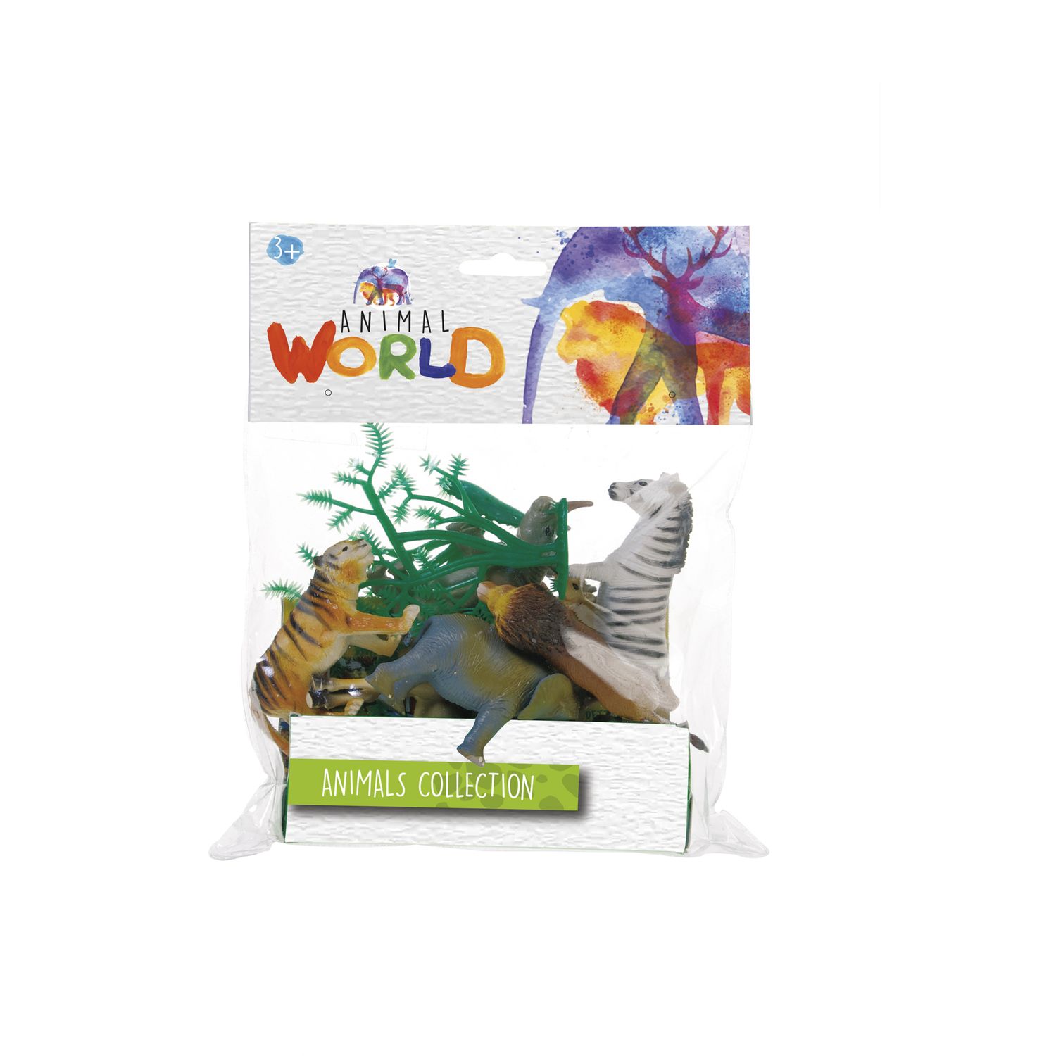 Animali fattoria - animali savana - Animal world