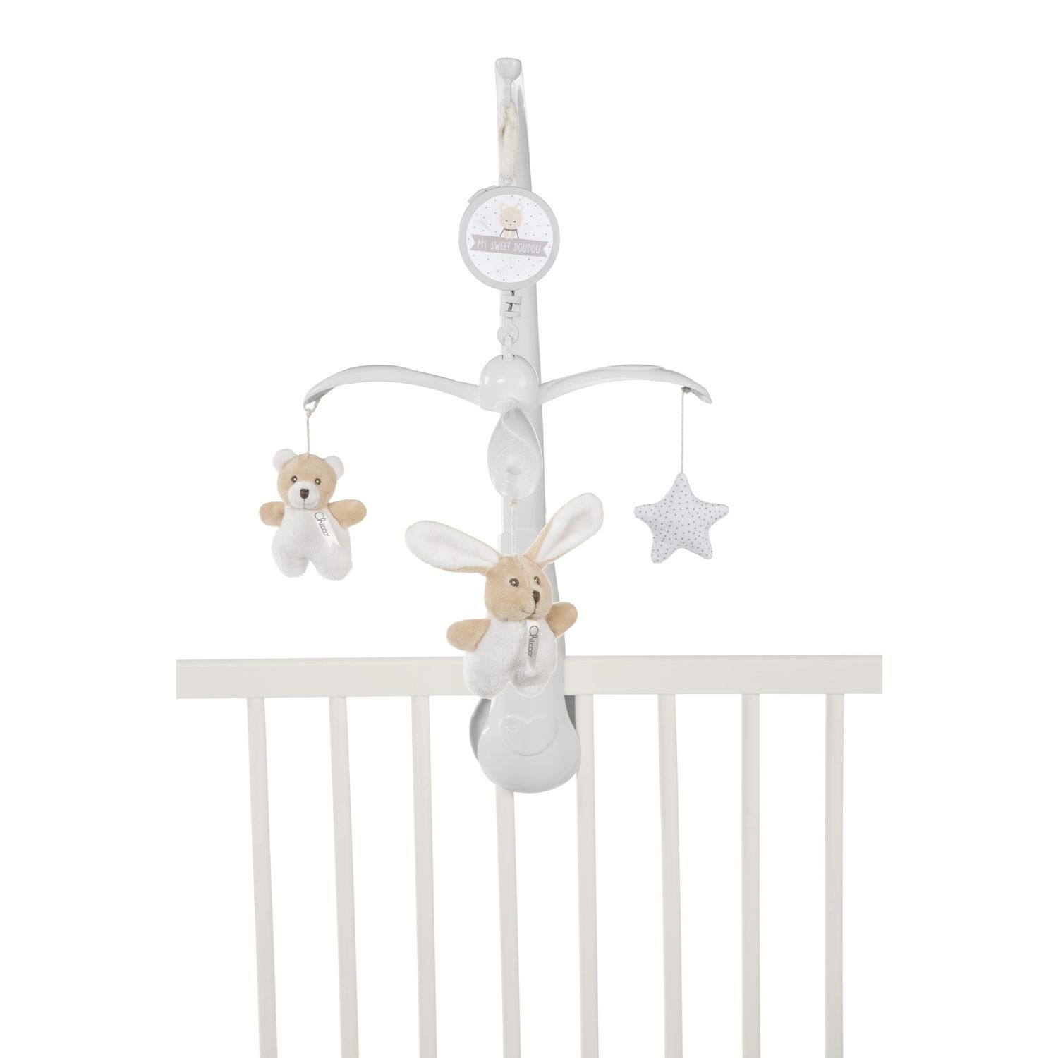 Chicco giostrina meccanica orsetto e coniglietto - Chicco