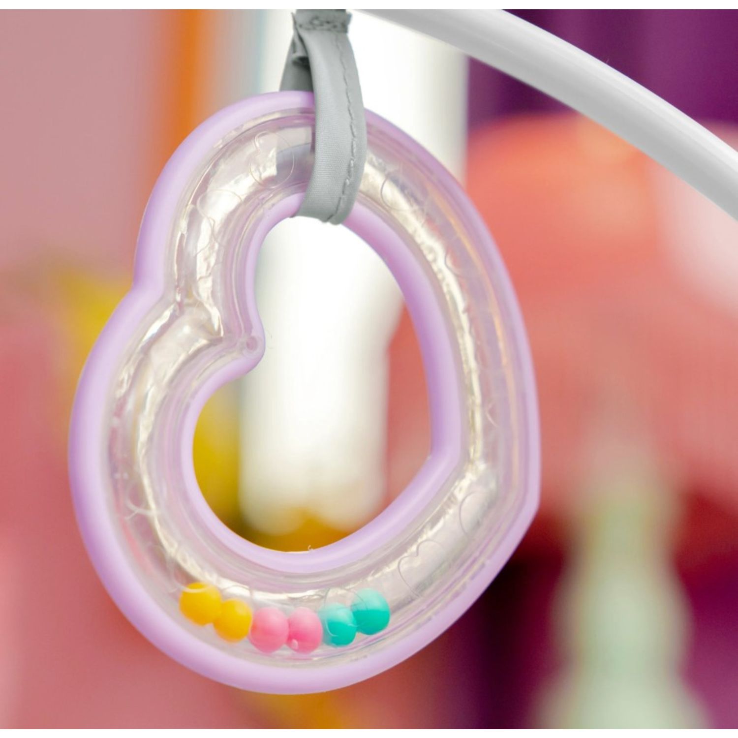 Bright starts rosy rainbow infant to toddler rocker - Bright Starts