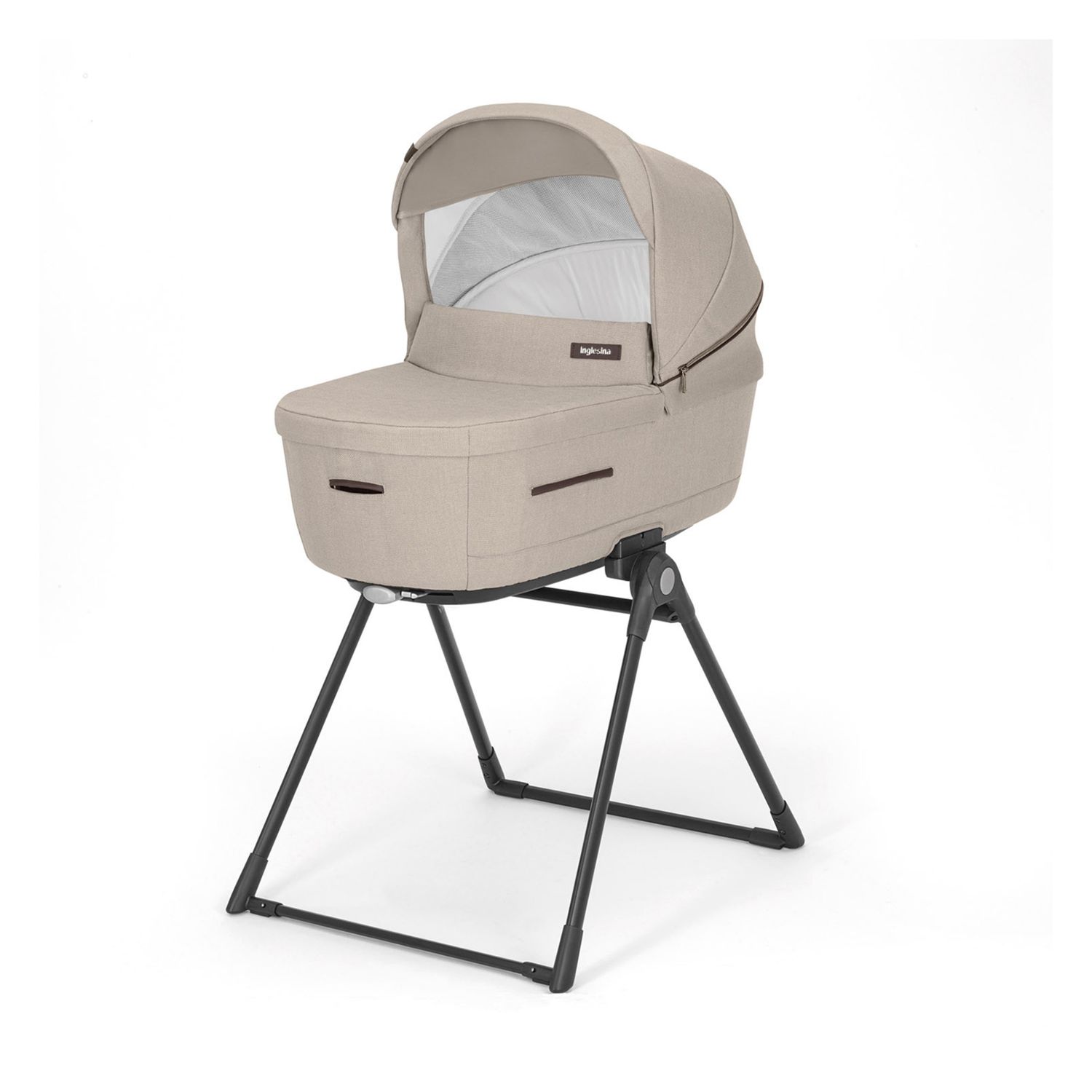 Aptica system quattro darwin infant colore pashmina beige telaio palladio black – inglesina - Inglesina