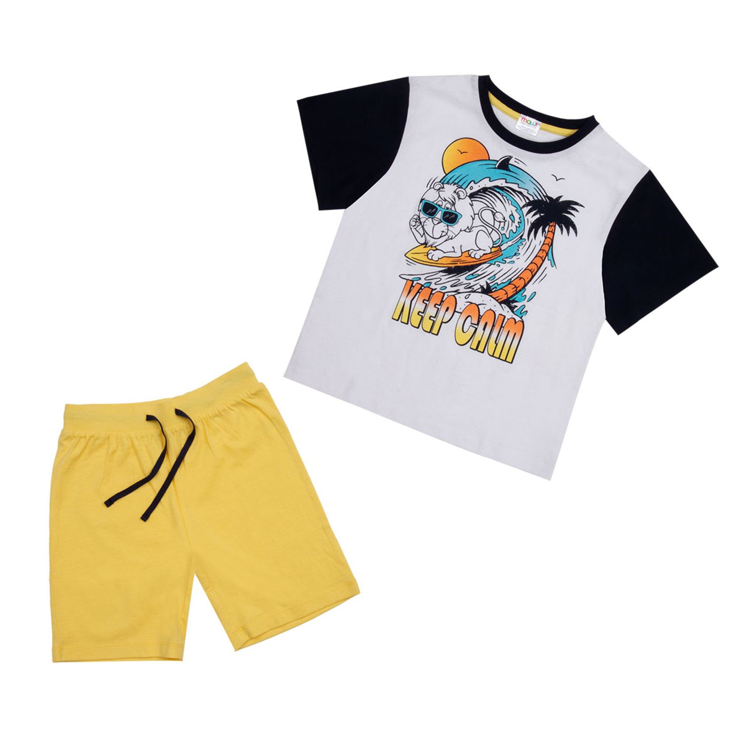 Set jersey con stampa - Mawi