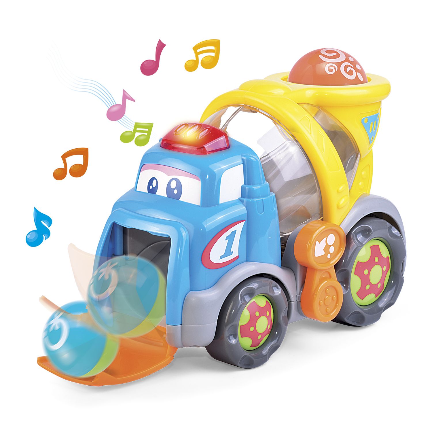 Betoniera lancia palline - 1+ - baby smile - Baby Smile