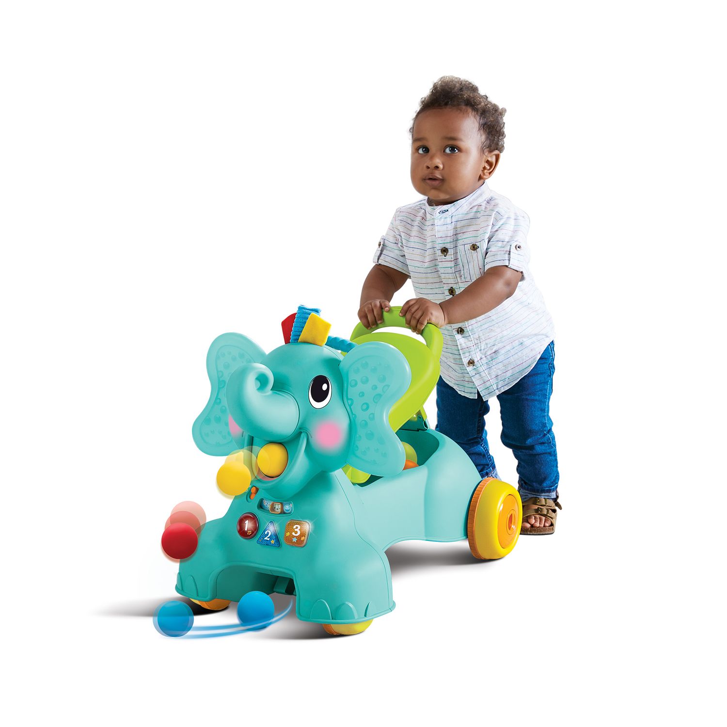 Elefante ride-on cavalcabile 3in1 -  b-kids - B-Kids