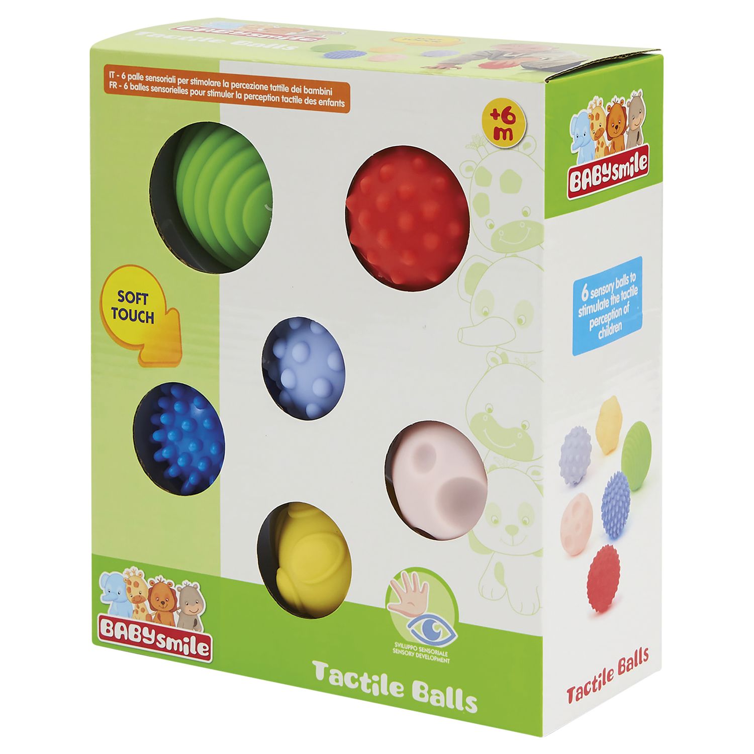 Palle sensoriali soft - Baby Smile