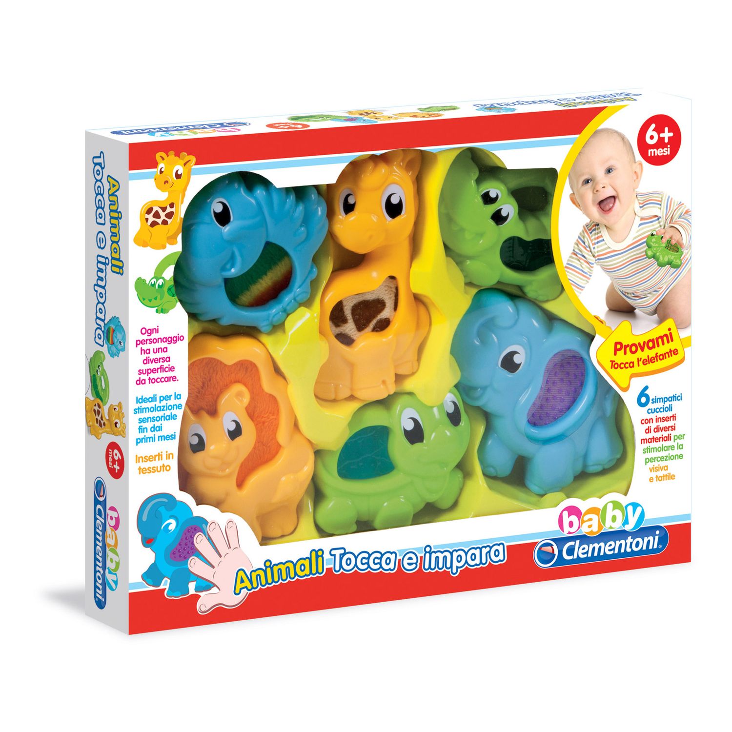 Babyclementoni - gli animali tocca e impara - Baby Clementoni