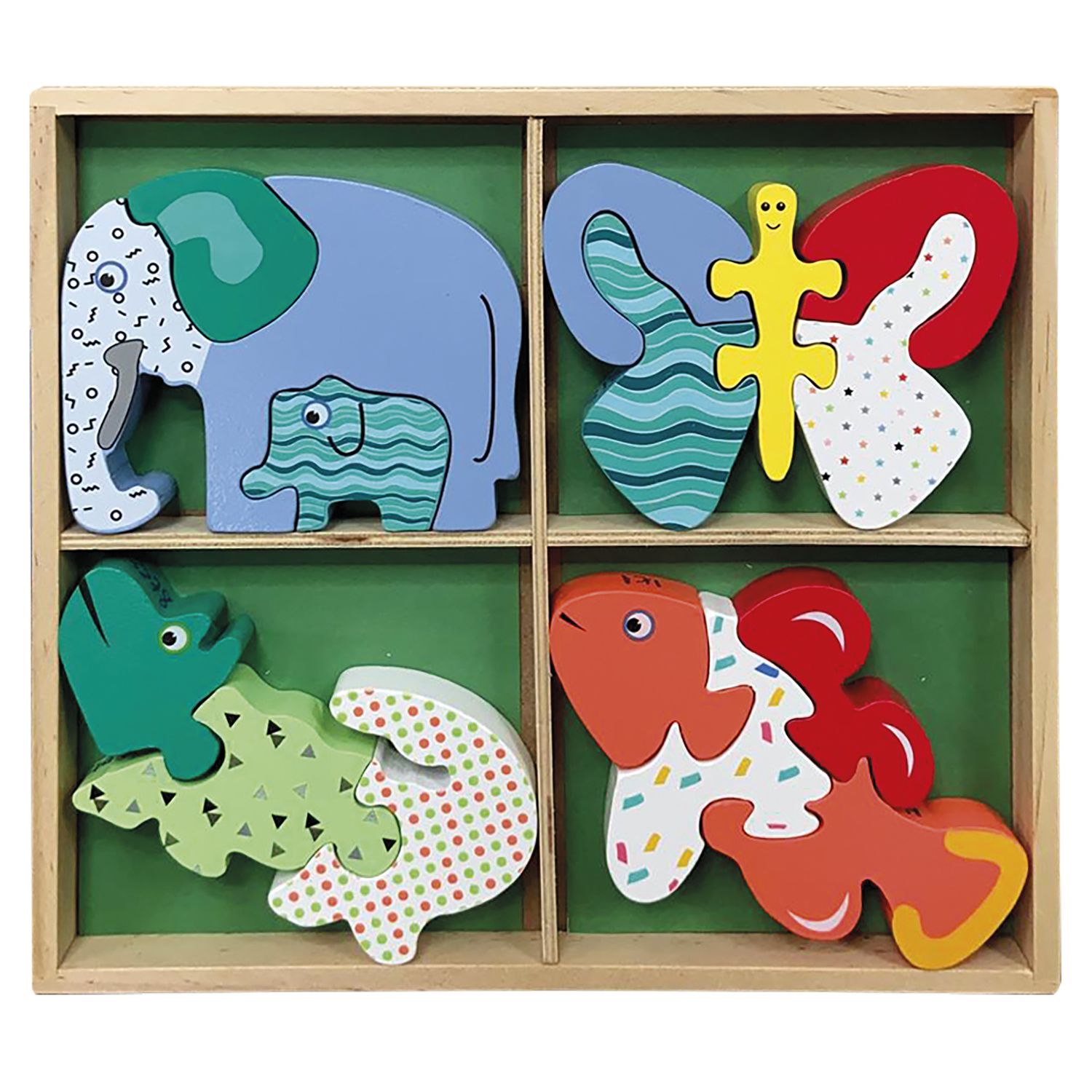 Funny puzzle - wood 'n' play - Wood 'n' play