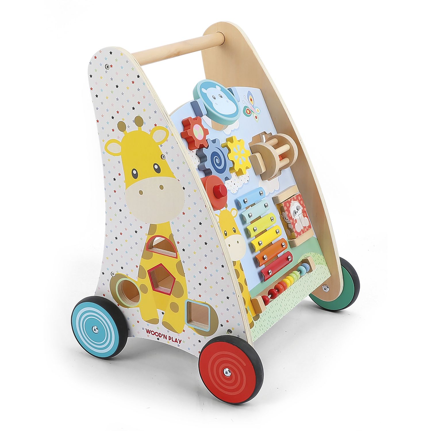 Baby walker carellino primi passi - wood 'n' play - Wood 'n' play