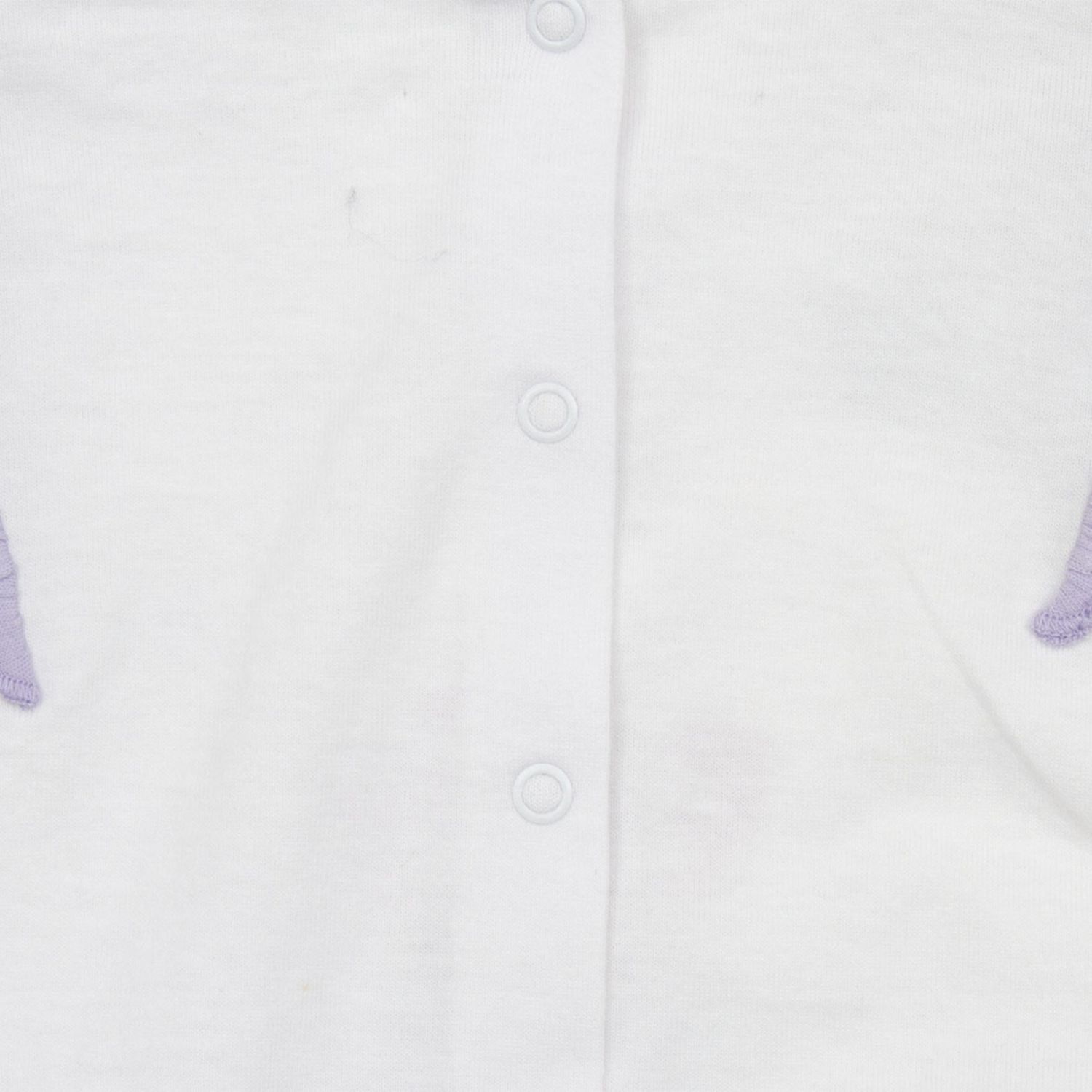 Pagliaccetto jersey con balza oeko tex - Mawi