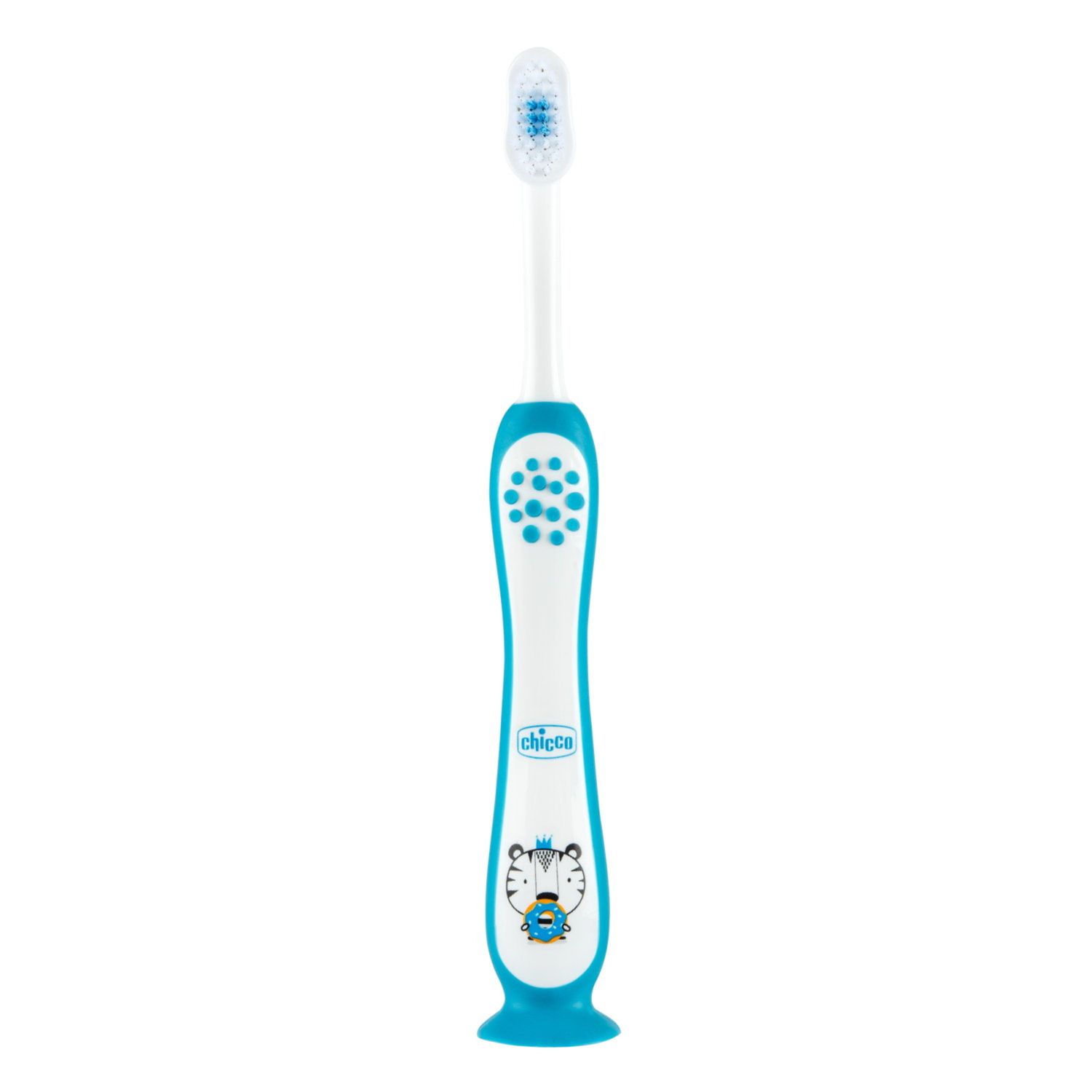 Chicco - spazzolino 3-6 anni azzurro - Chicco