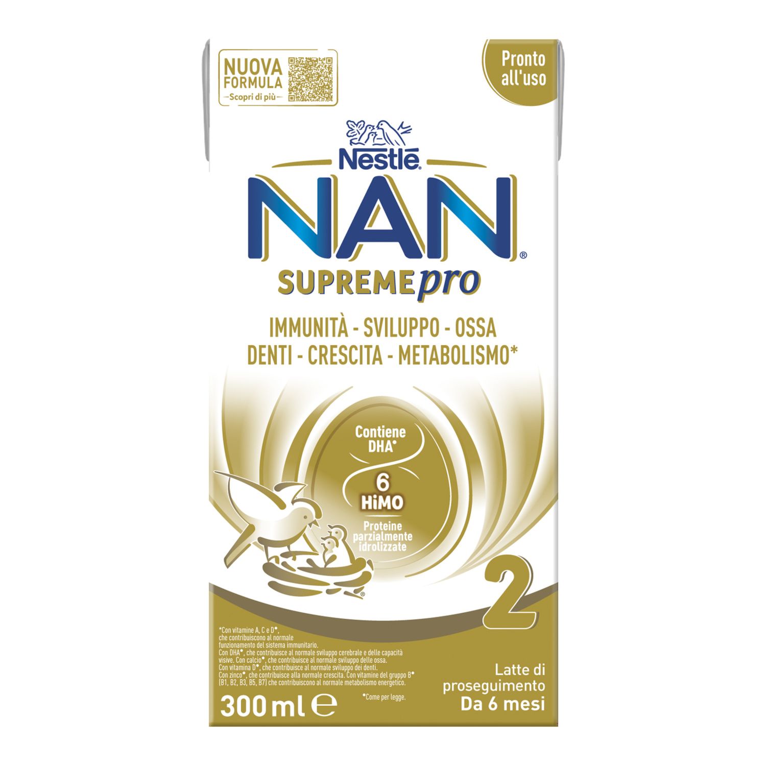 Nestle' - latte nan supremepro 2 liquido - Nestlé