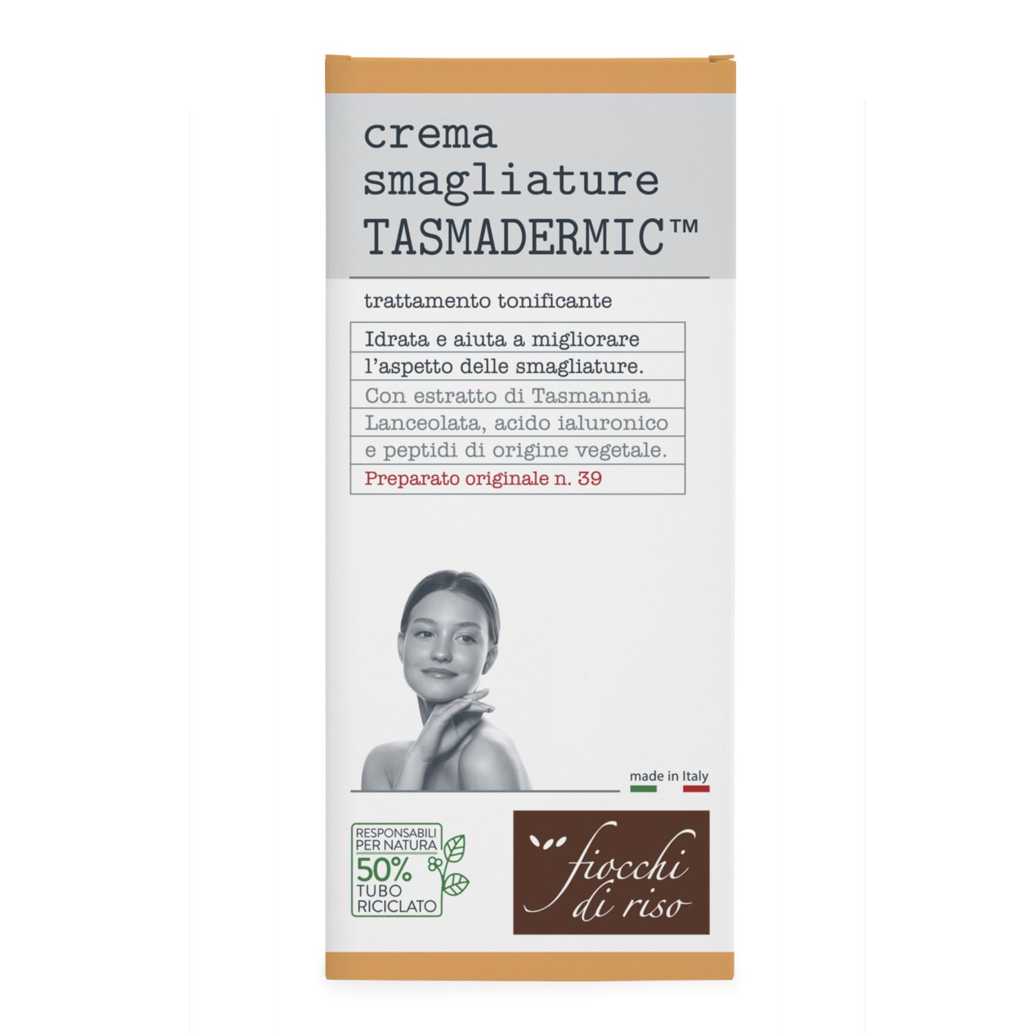 Fiocchi di riso crema smagliature tasmadermico 150ml - Fiocchi di Riso