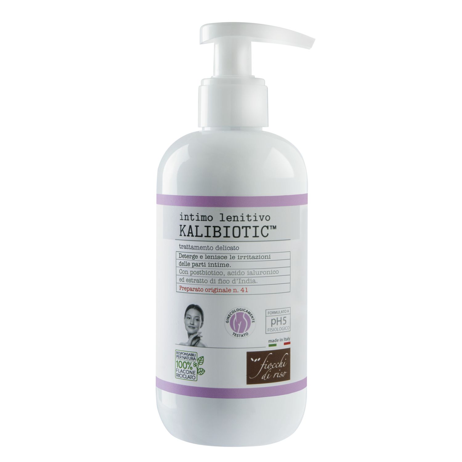 Fiocchi di riso intimo lenitivo kalibiotic ph 5 240 ml - Fiocchi di Riso