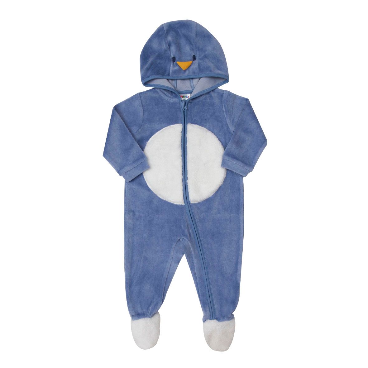 Mawi - tutina ciniglia  cappuccio oeko-tex - Mawi