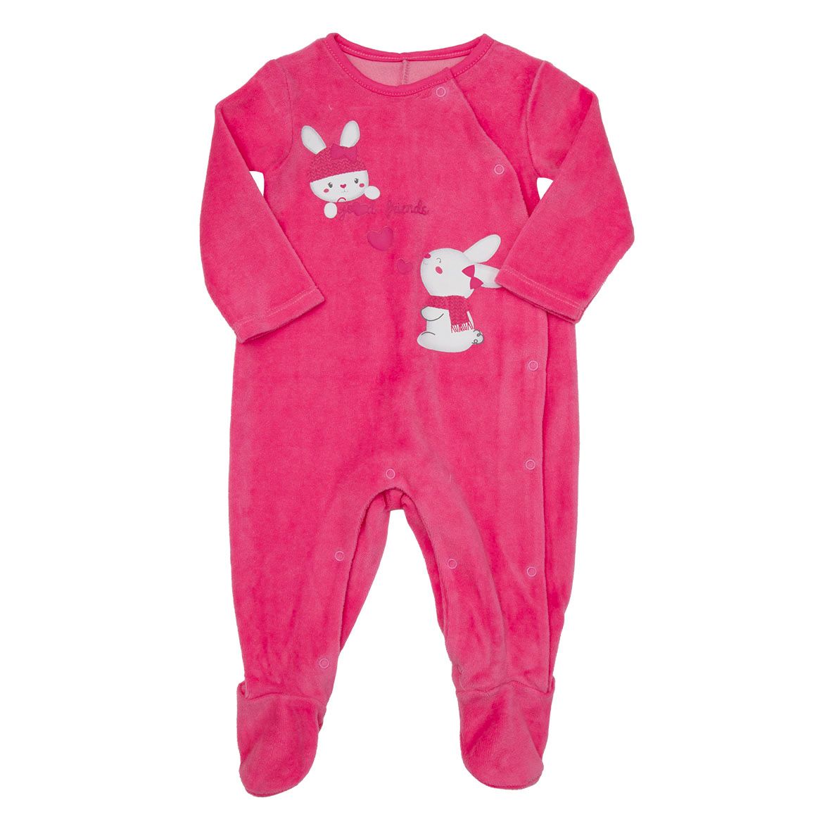 Mawi - tutina ciniglia  aperta  davanti oeko-tex - Mawi