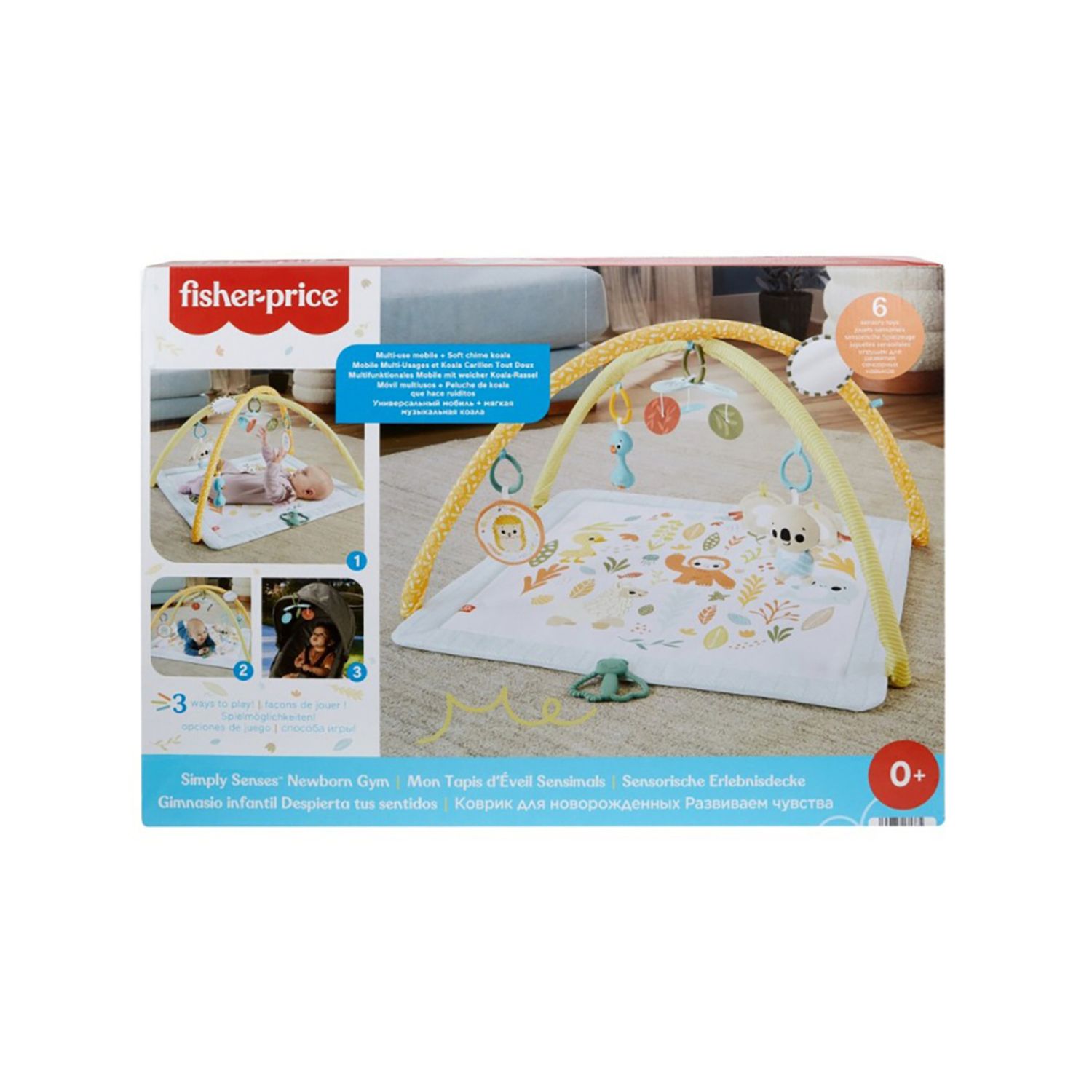 Palestrina neonato multisensoriale fisher-price®: crescita e divertimento sensoriale - Fisher-price
