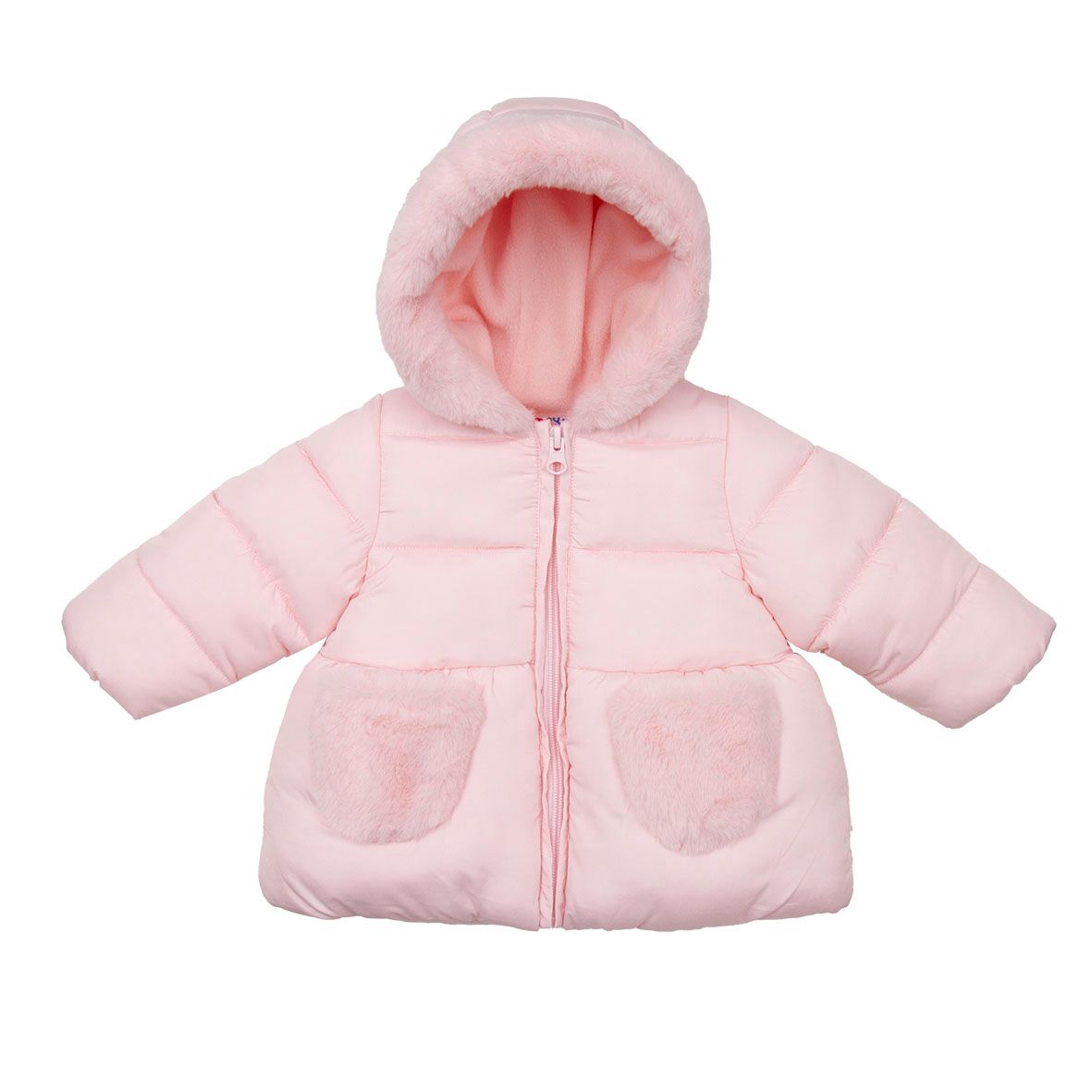 Mawi - piumino imbottito con inserti pelo  girl - Mawi