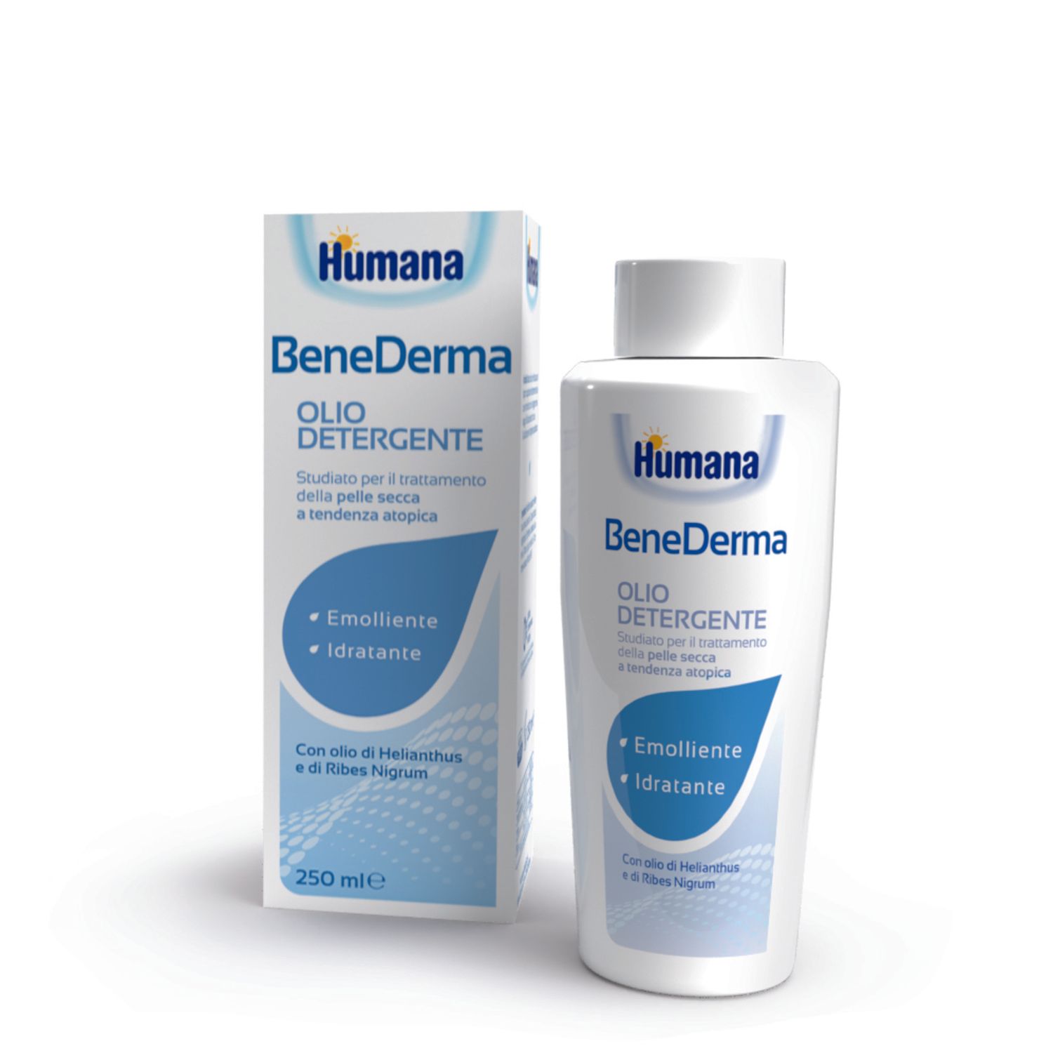 Humana benederma - olio detergente 250ml - Humana