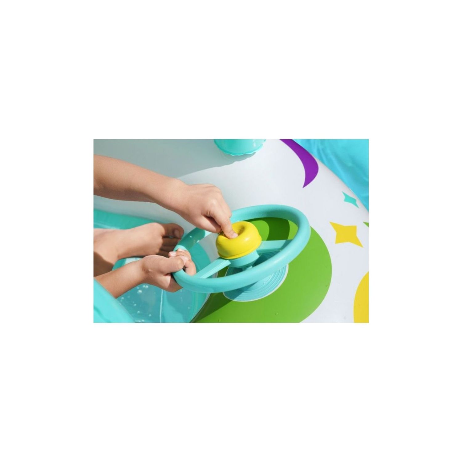 Navicella gonfiabile space con copertura 107x112cm - bestway - Bestway