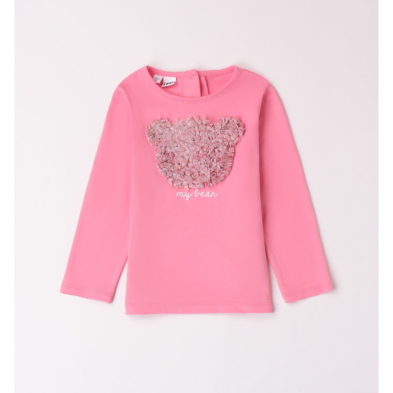 Girocollo ml rosa con orso - Mignolo