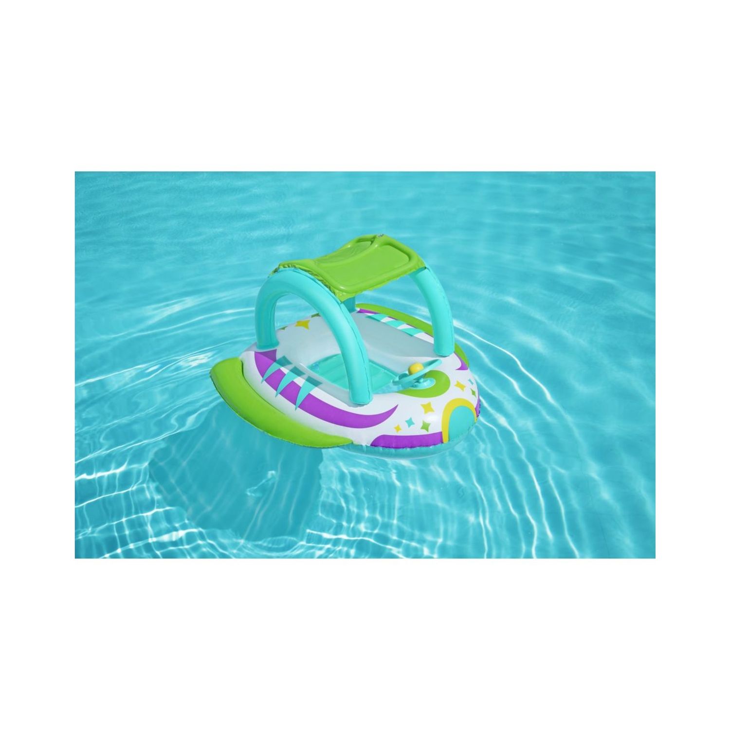 Navicella gonfiabile space con copertura 107x112cm - bestway - Bestway