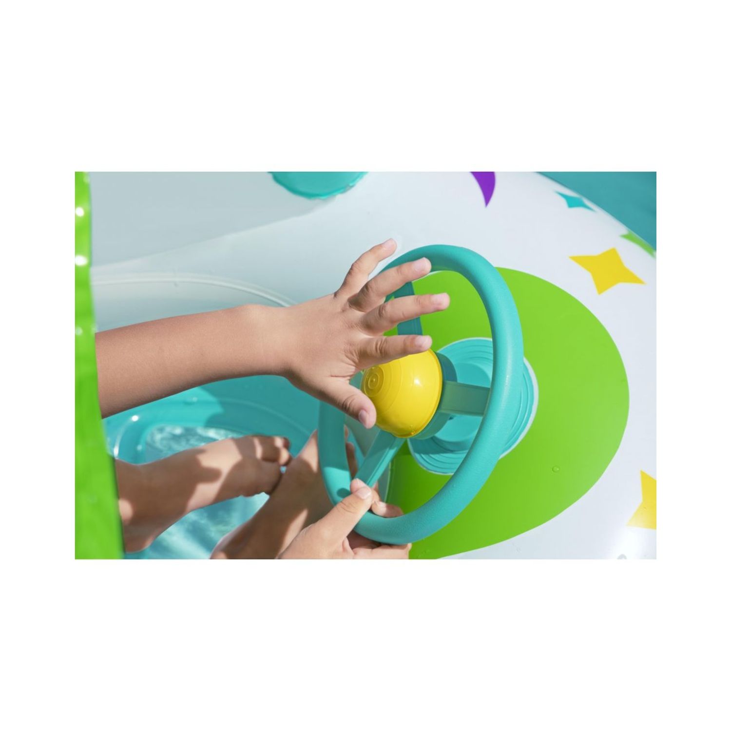 Navicella gonfiabile space con copertura 107x112cm - bestway - Bestway