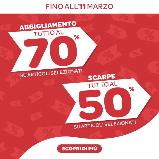 👟SALDI FINO AL -70% 👕