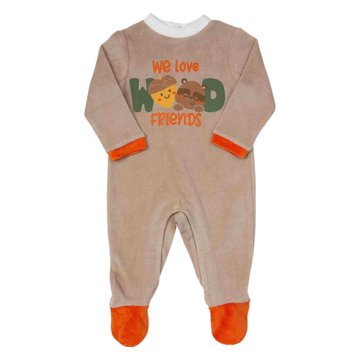 Mawi - tutina ciniglia con stampa wood - Mawi