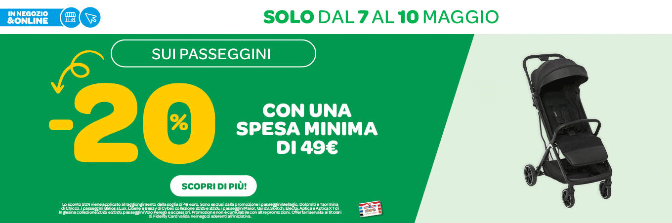 🛒 PROMO PASSEGGINI 🛒