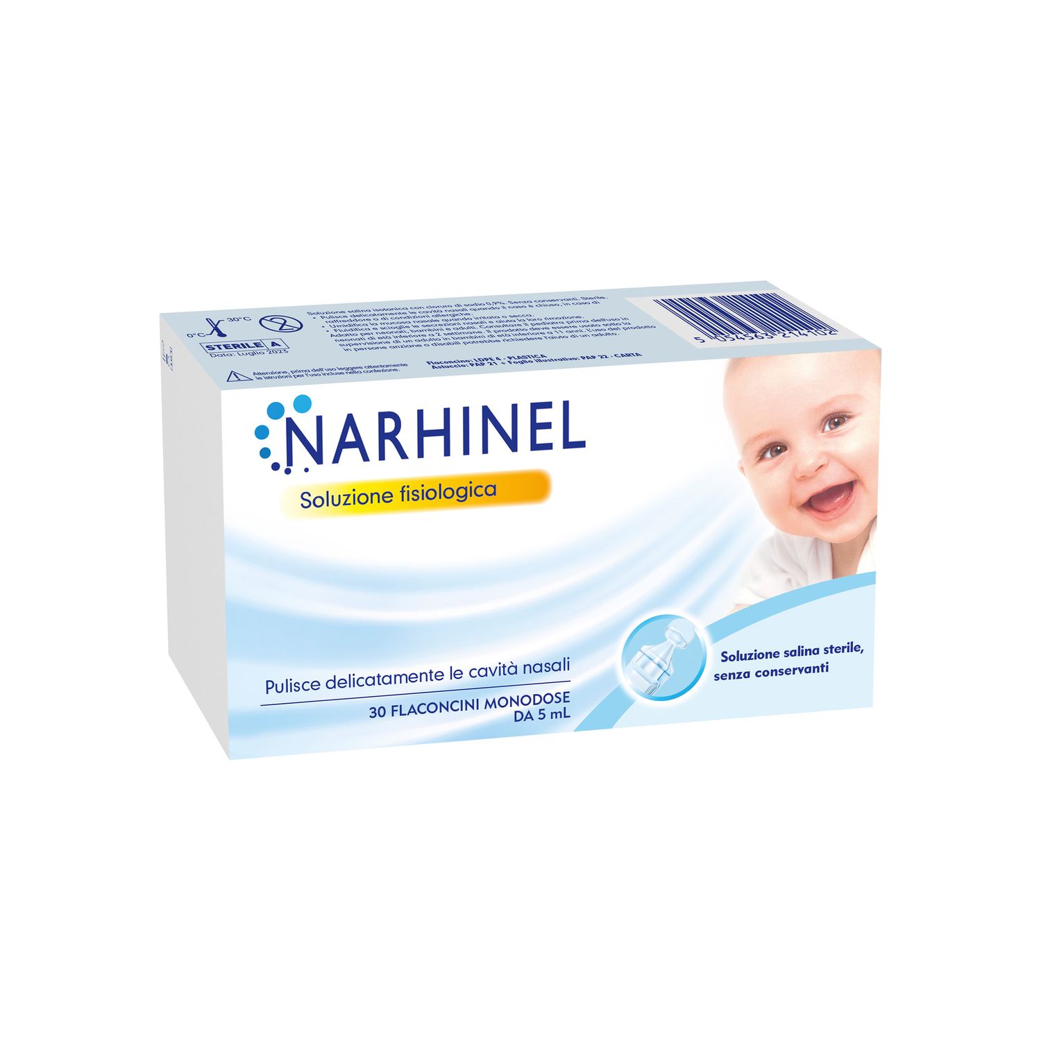 Soluzione fisiologica 30x5 ml – narhinel - Narhinel