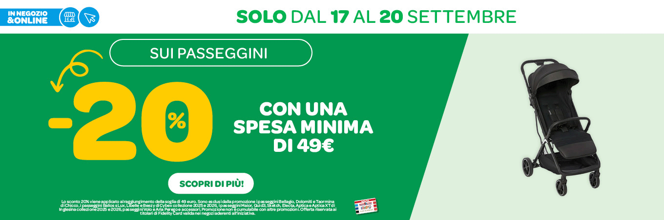 🛒 PROMO PASSEGGINI 🛒