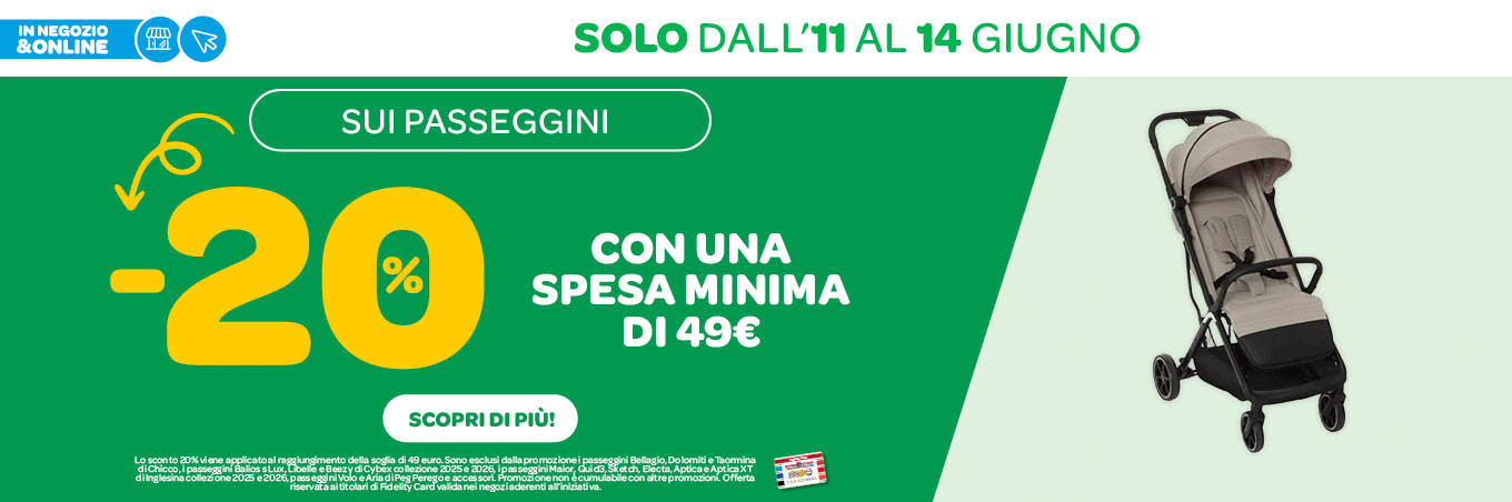 🛒 PROMO PASSEGGINI 🛒