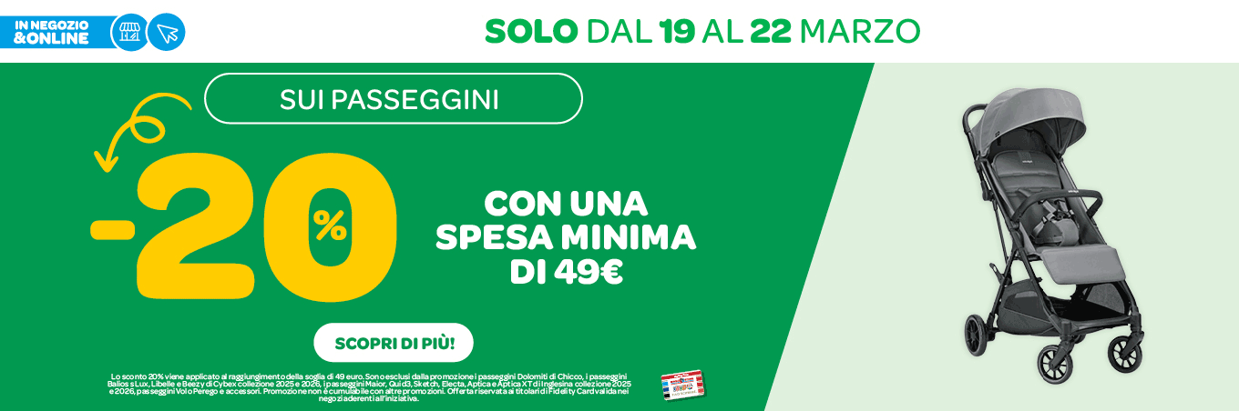 🛒 PROMO PASSEGGINI 🛒