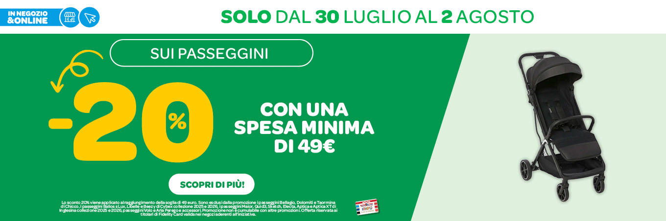 🛒 PROMO PASSEGGINI 🛒