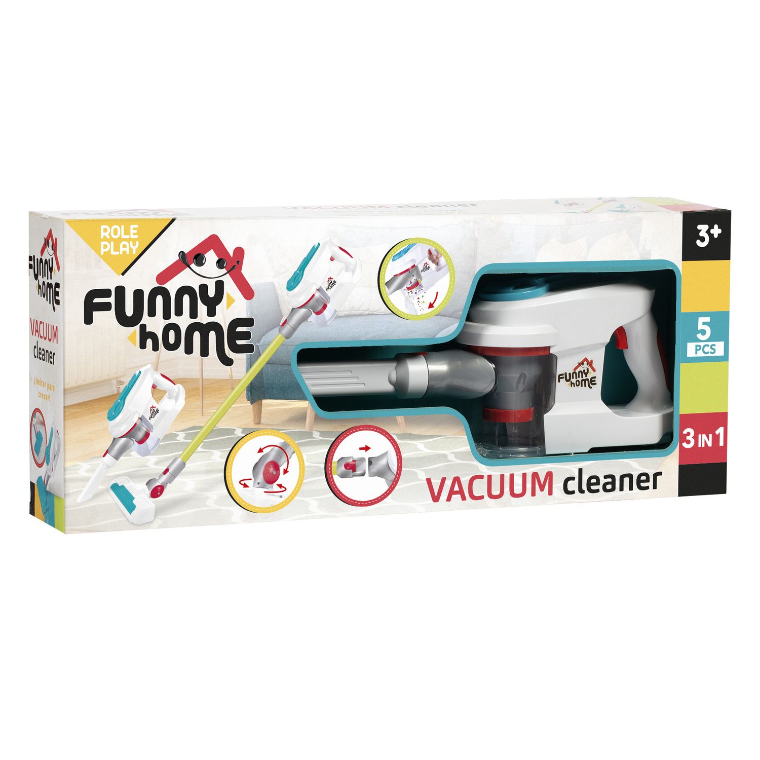 Aspirapovlere senza fili - funny home -3+ - Funny home