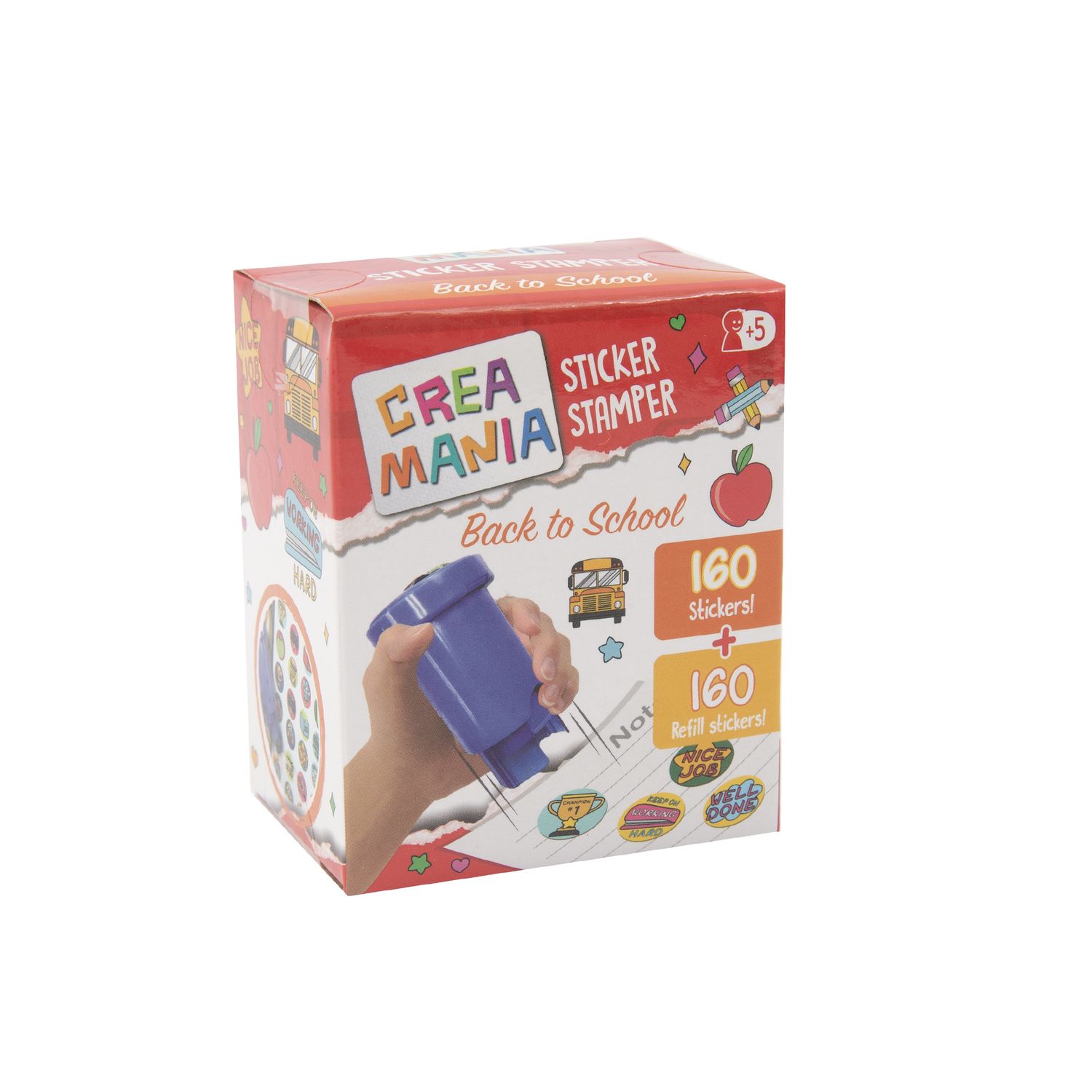 Sticker stamper - crea mania 3+ - Creamania