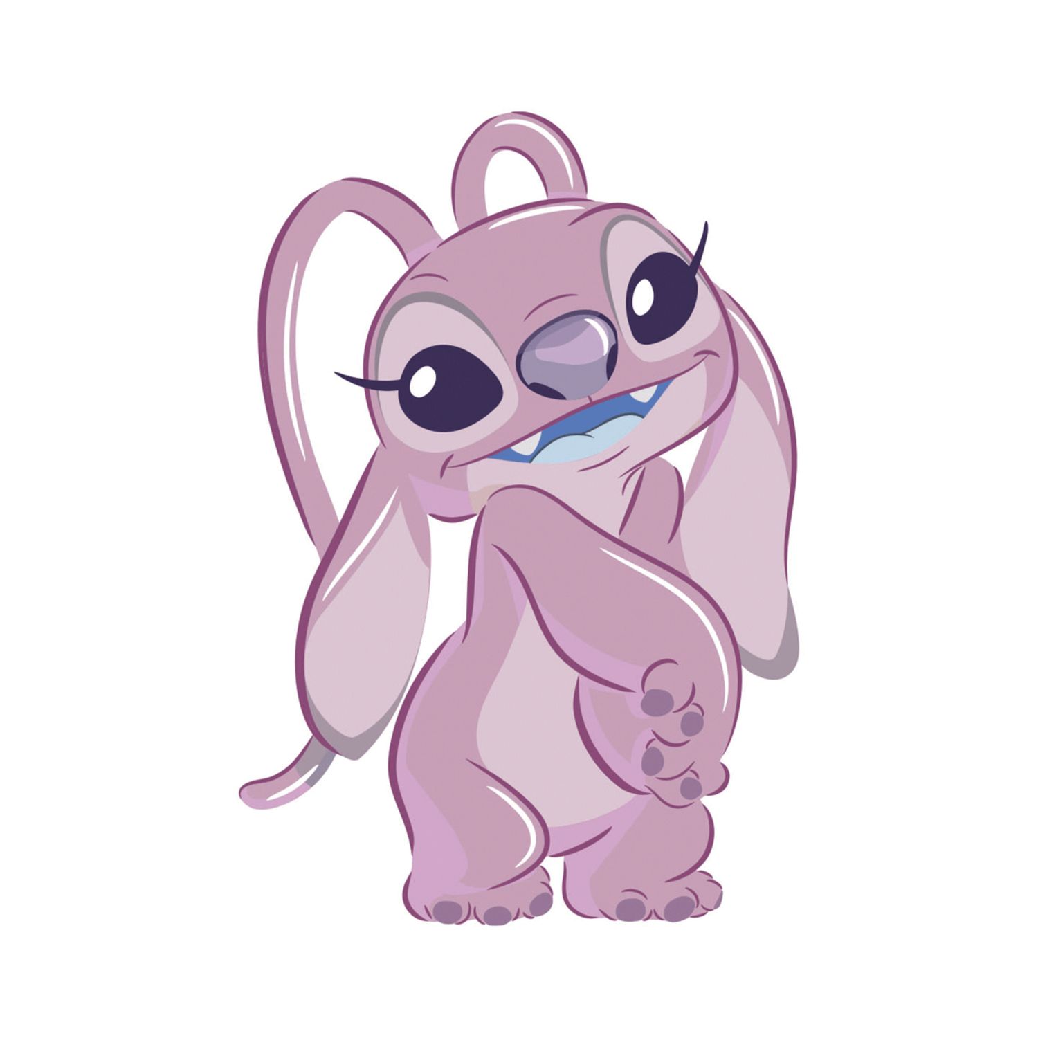 Baby clementoni disney angel soft - sonaglio morbido per neonati 3m+ - Baby Clementoni