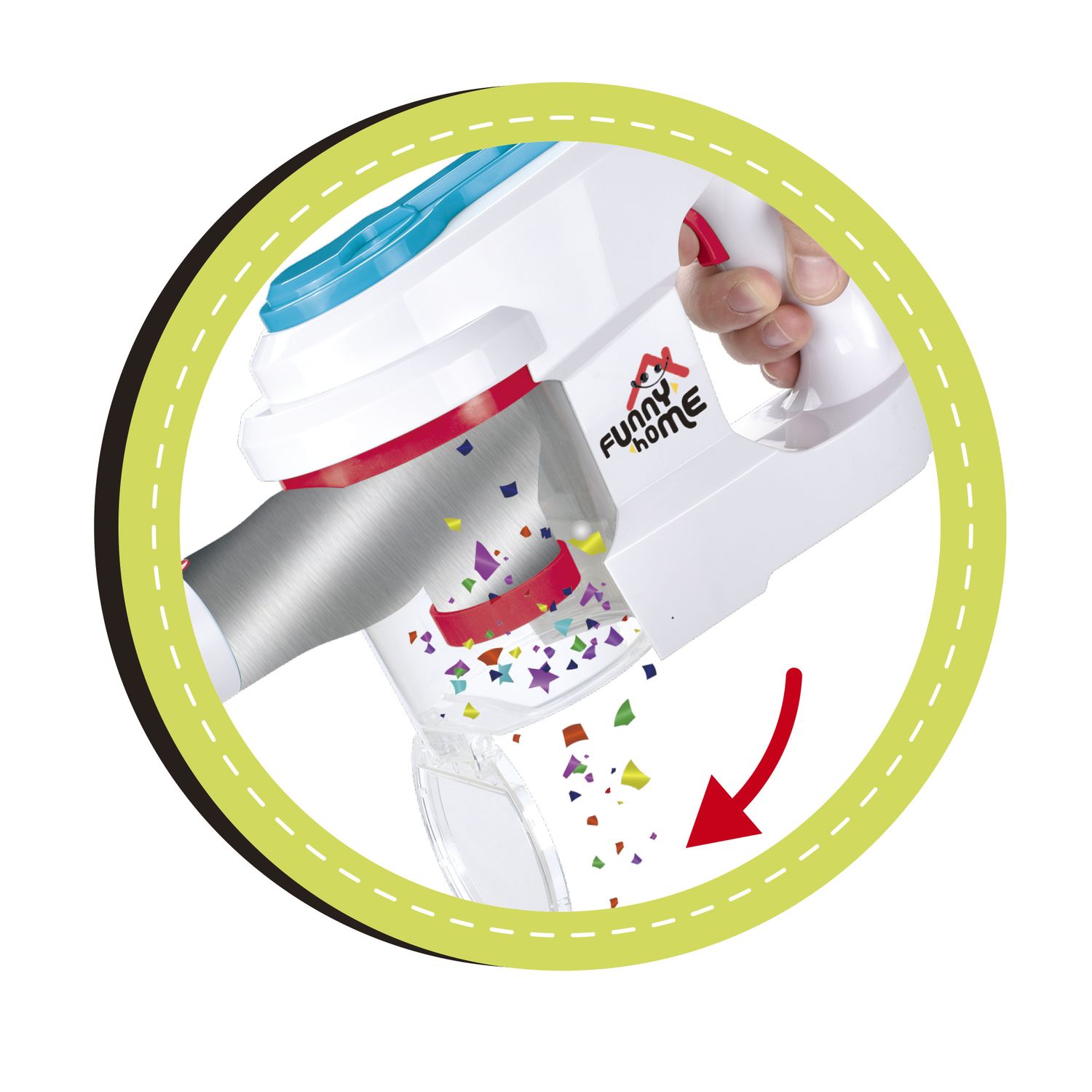 Aspirapovlere senza fili - funny home -3+ - Funny home