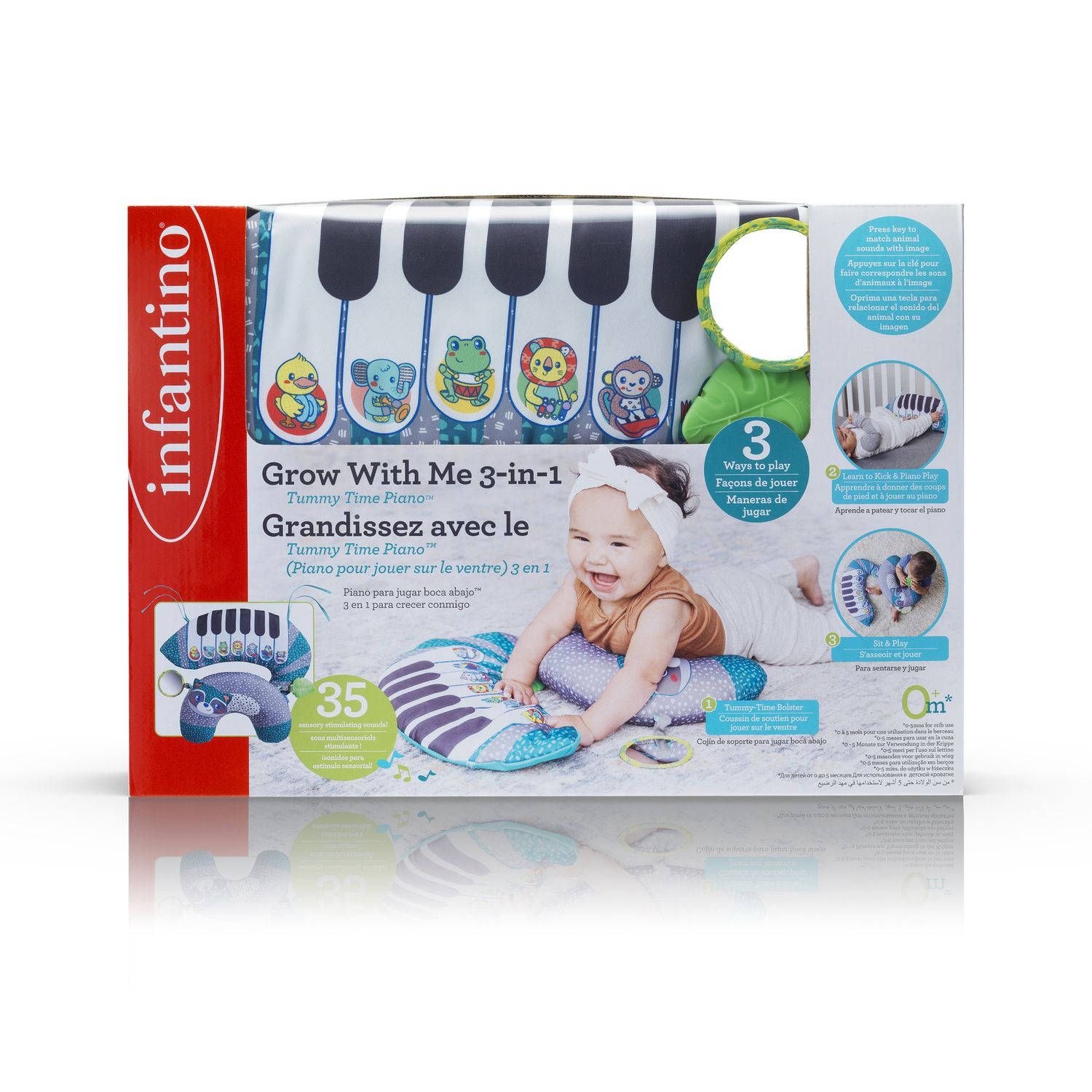 Pinao 3 in1 - grow with me - 0m+ - infantino - Infantino