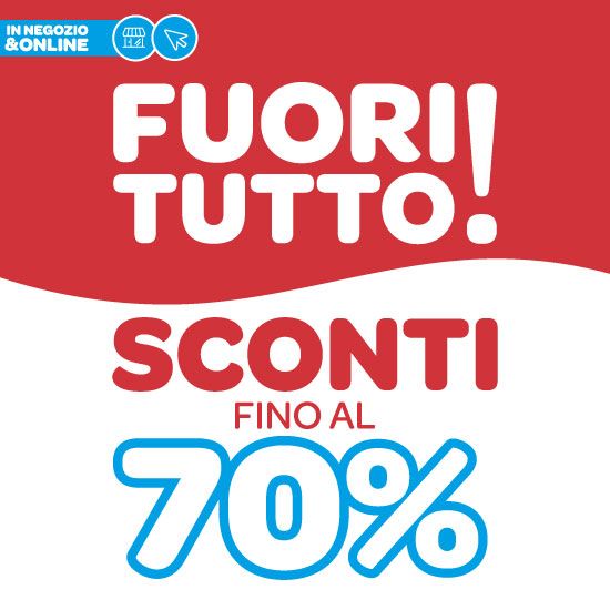 🛍️ FUORI TUTTO 🛍️