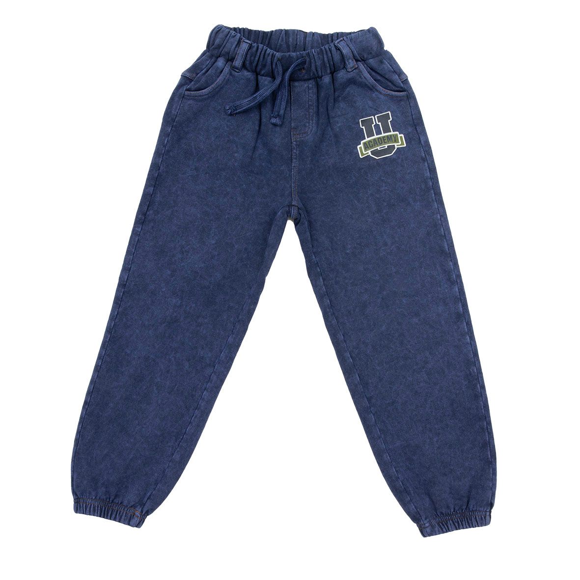 Pantalone finto denim bimbo - Mawi