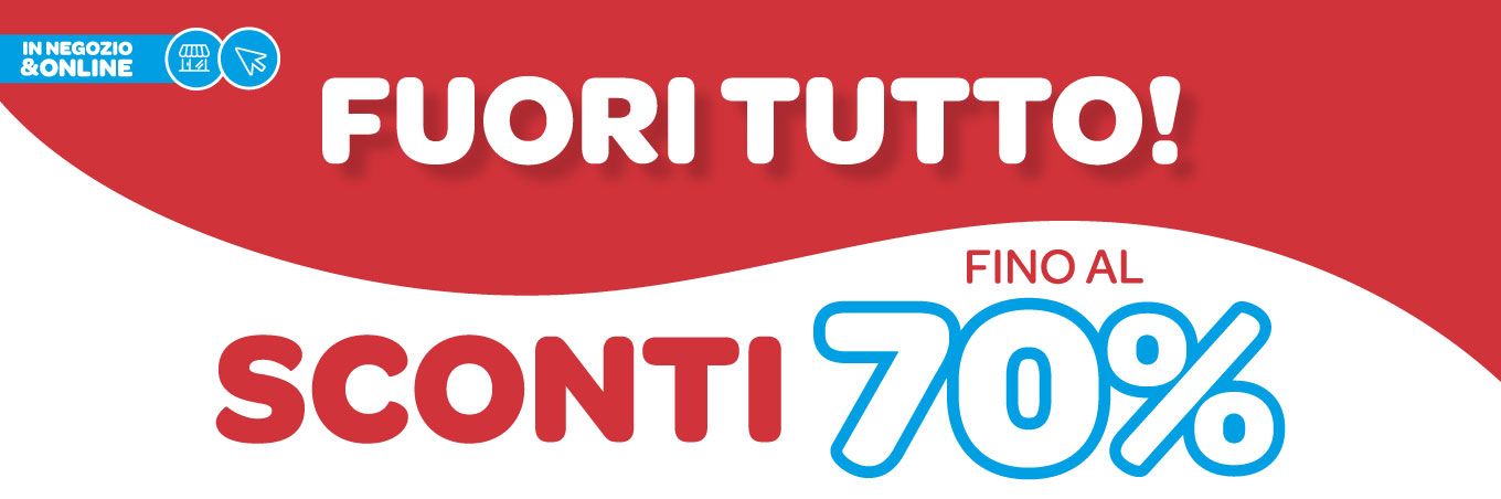 🛍️ FUORI TUTTO 🛍️