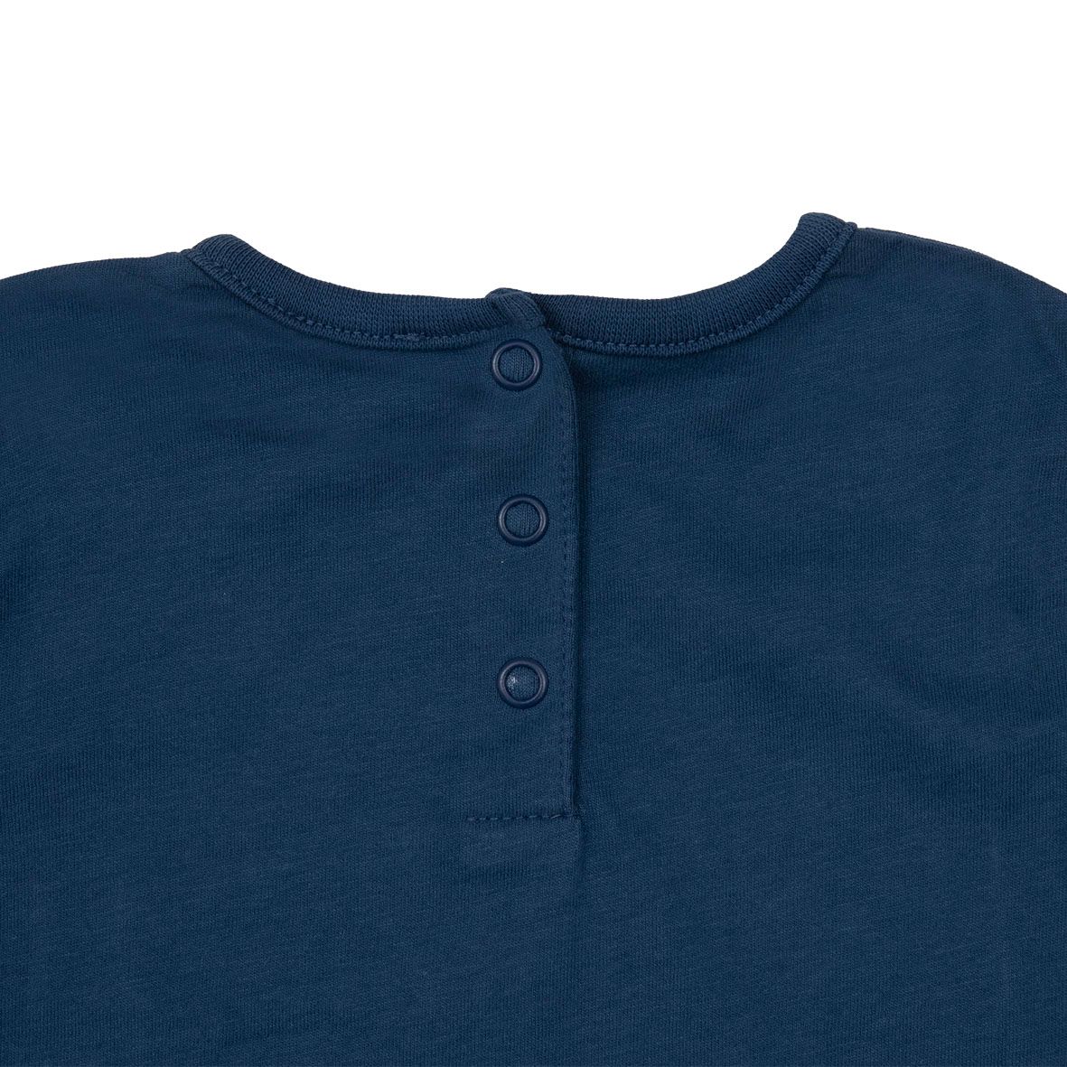 T-shirt blu bimba con stampa - Mawi