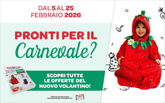 TANTE PROMO COL VOLANTINO DI FEBBRAIO