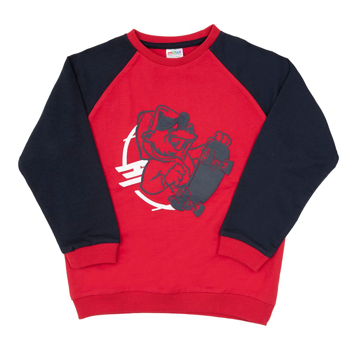 Jogger bambino blu/rosso - Mawi