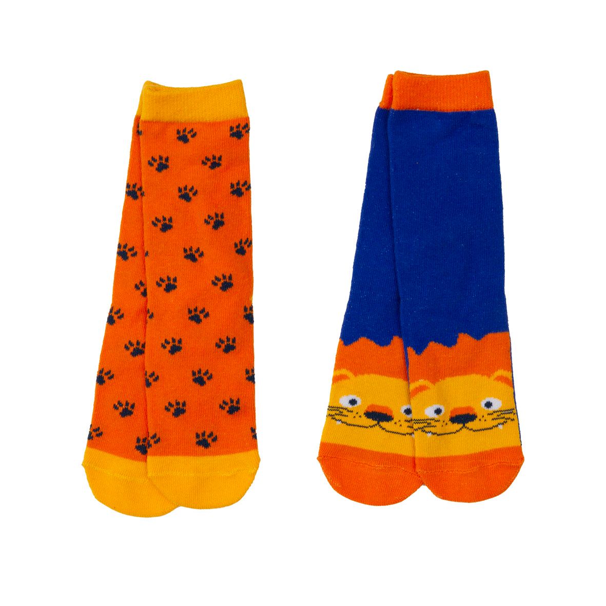 Pack due paia di calze antiscivolo bimbo leone - Mawi