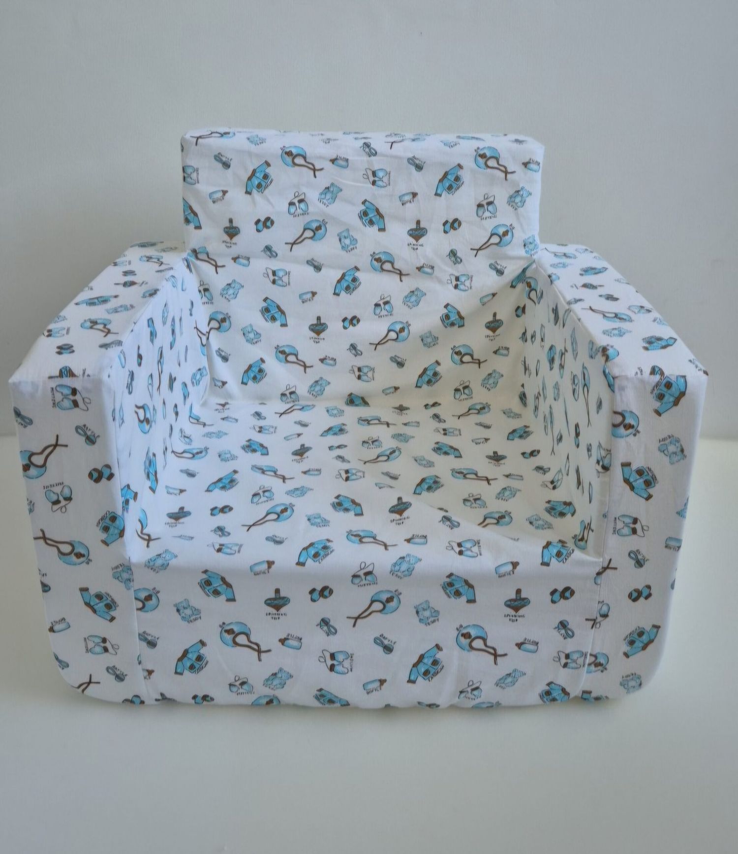 Poltrona bimbo bavaglino azzurro - bimbisicuri - BIMBISICURI